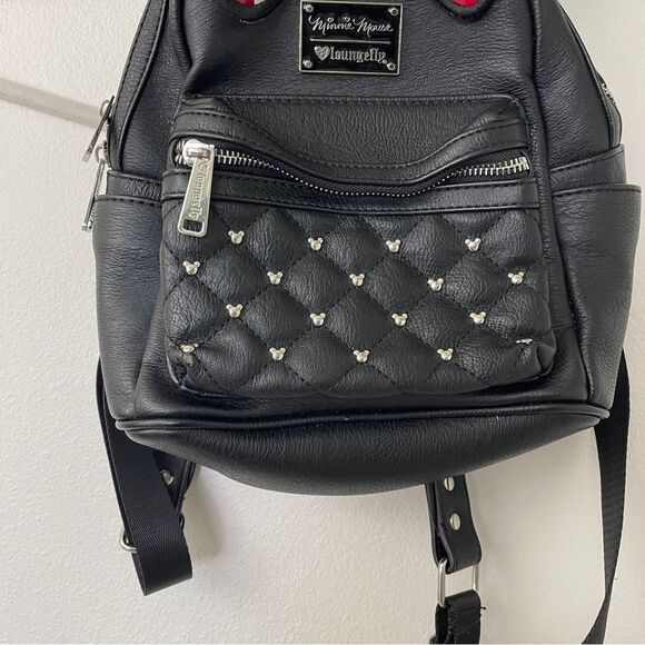 Loungefly x Disney Minnie Mouse Bow Ears Mini Backpack main image 12